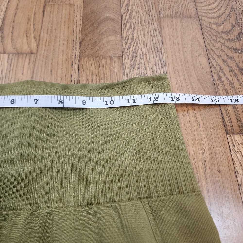 Thirdlove Flex Seamless Compression Leggings Gree… - image 7